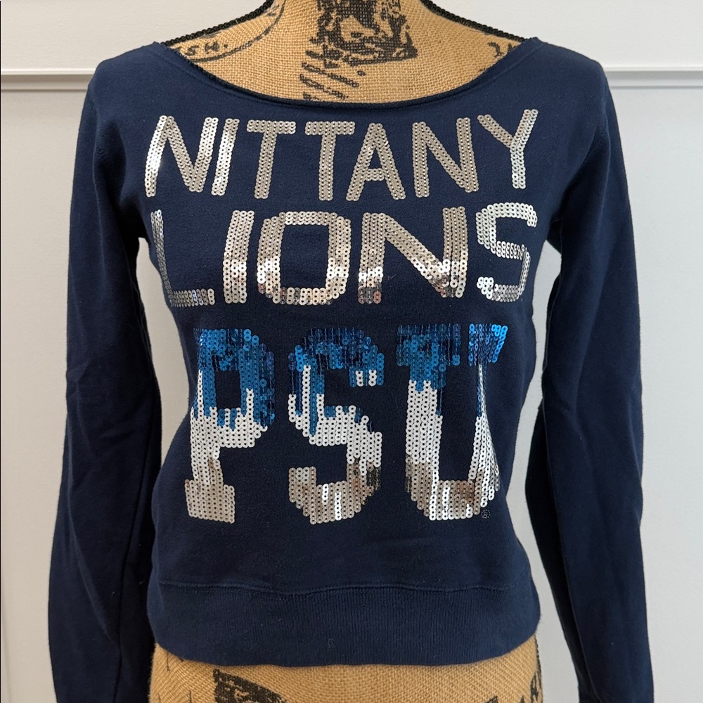 Nittany Lions Women's Navy Top